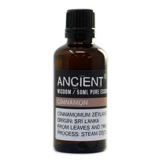 Cinnamon 50ml 50ml Pure Essential Oil for Aromatherapy and Natural Wellness