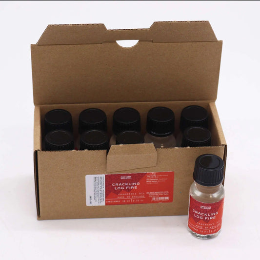 Crackling Log Fire Fragrance Oil 10ml - Ninja Aromatherapy