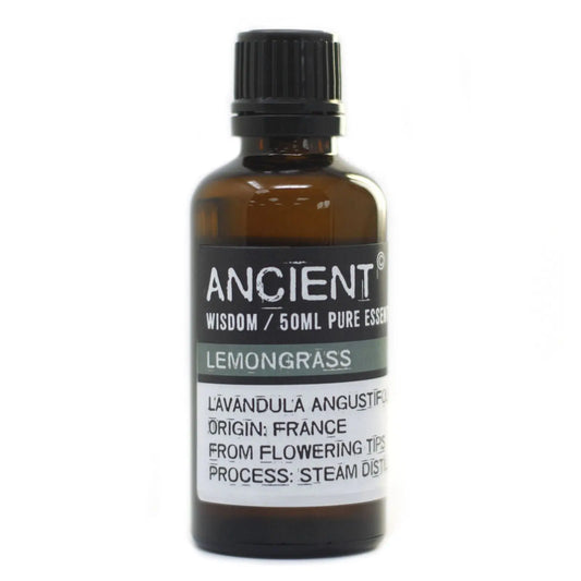 Lemongrass 50ml 50ml Pure Essential Oil for Aromatherapy and Natural Wellness