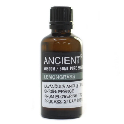 Lemongrass 50ml 50ml Pure Essential Oil for Aromatherapy and Natural Wellness