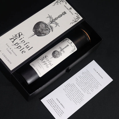Ancient Witch Ritual Candles - Sinful Apple Ninja Aromatherapy