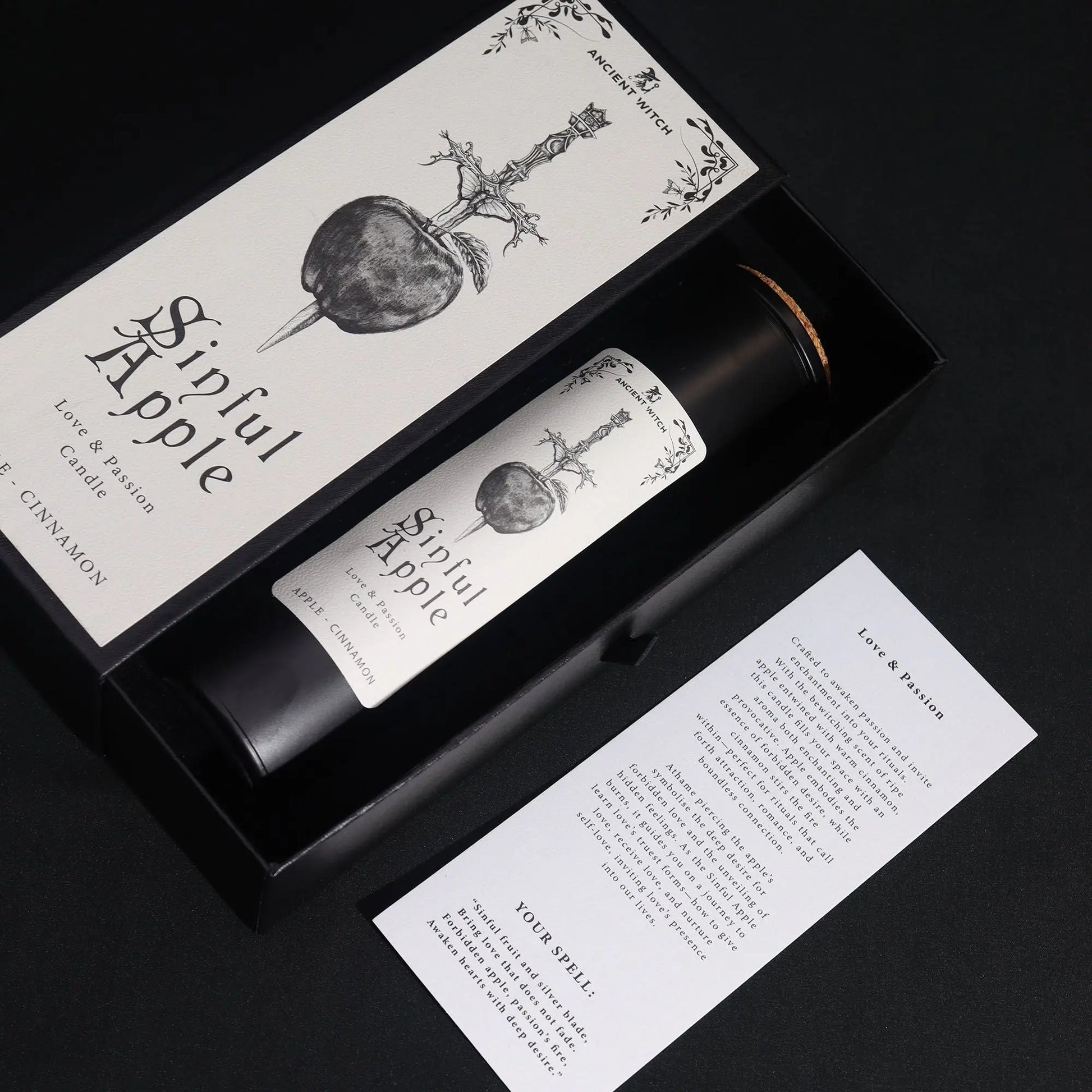 Ancient Witch Ritual Candles - Sinful Apple Ninja Aromatherapy