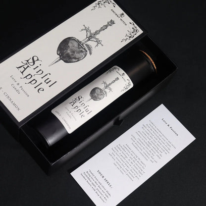 Ancient Witch Ritual Candles - Sinful Apple Ninja Aromatherapy