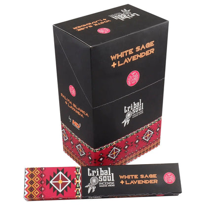 Tribal Soul Incense Sticks - White Sage + Lavender - Tribal Soul Incense high quality product