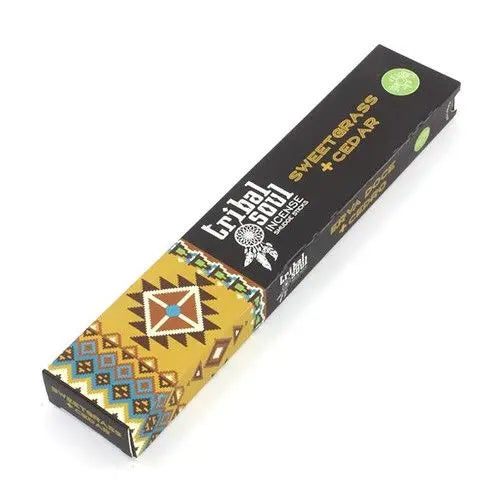 Tribal Soul Incense Sticks- Sweet Grass + Cedar - Ninja Aromatherapy