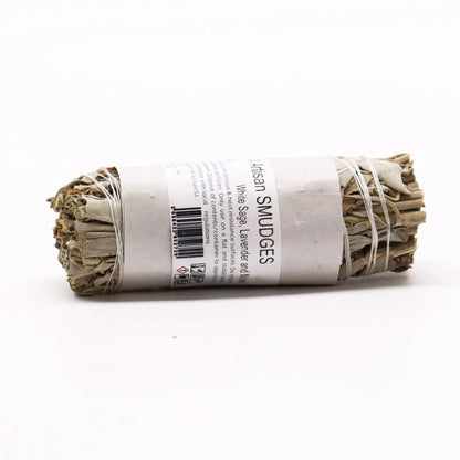 Smudge Stick - White Sage, Lavender and Mullein - Ninja Aromatherapy