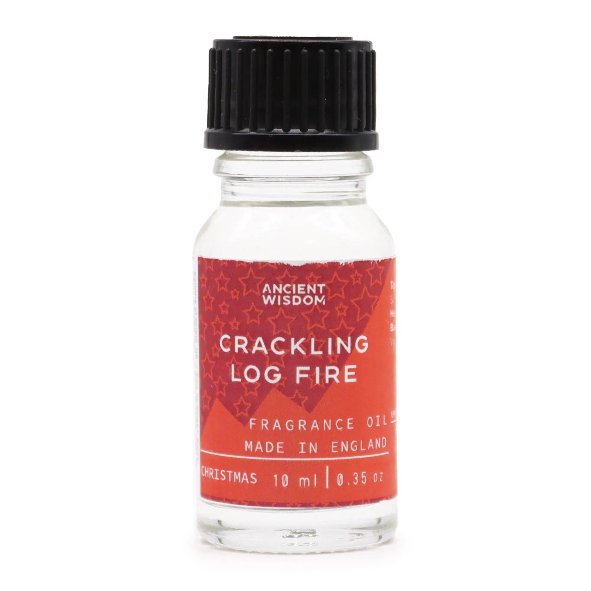 Crackling Log Fire Fragrance Oil 10ml - Ninja Aromatherapy