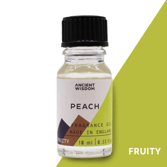 10ml Peach Fragrance Oil Bottle – Long Lasting Scent for Candles, Soaps & Diffusers