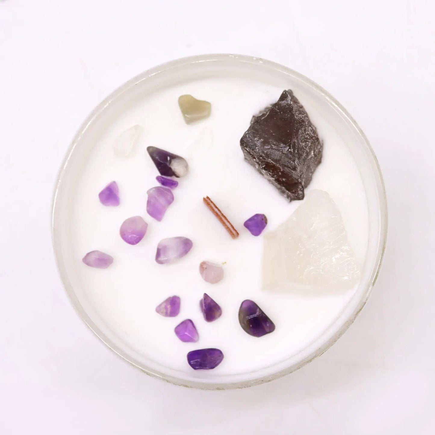Chakra Crystal Candles - Crown Chakra Ninja Aromatherapy
