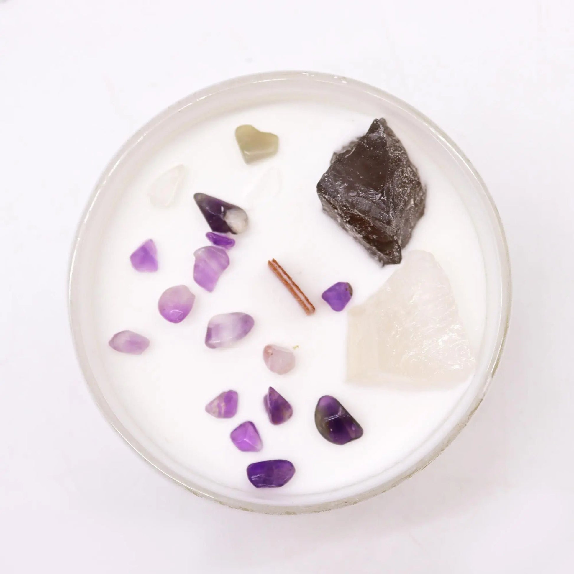 Chakra Crystal Candles - Crown Chakra Ninja Aromatherapy