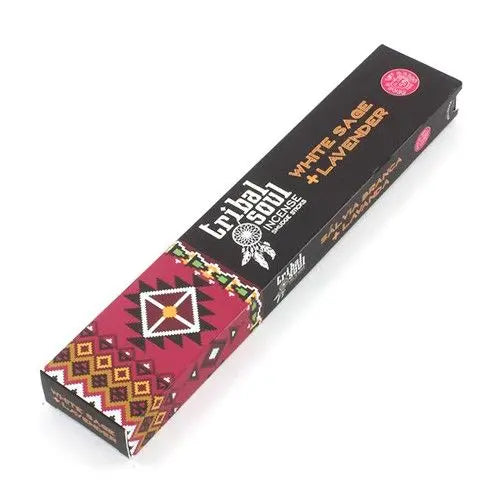 Tribal Soul Incense Sticks - White Sage + Lavender - Ninja Aromatherapy