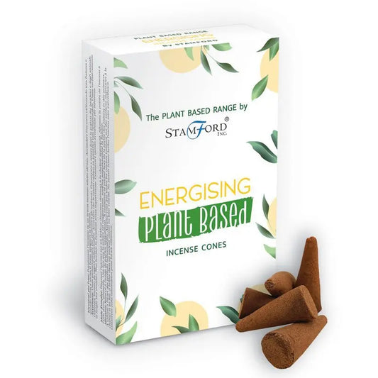 Plant Based Incense Cones - Energising by Ninja Aromatherapy incense cones for aromatherapy.