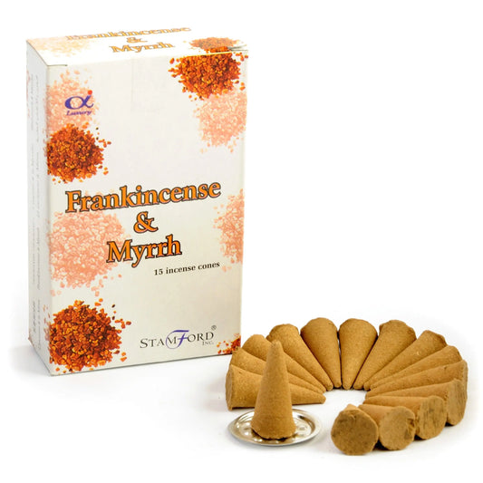 Frankincense Cones by Ninja Aromatherapy incense cones for aromatherapy.