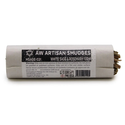 Smudge Stick - White Sage & Rosemary 10cm - Ninja Aromatherapy