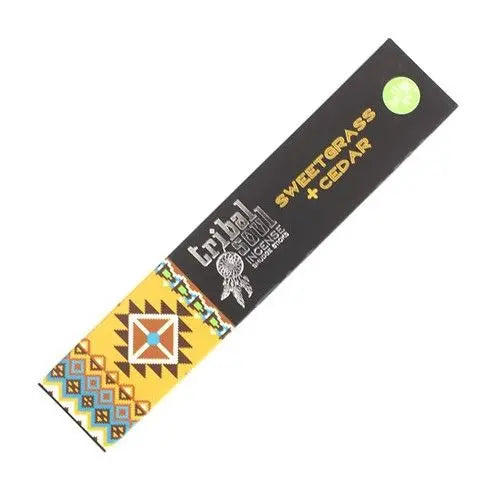 Tribal Soul Incense Sticks- Sweet Grass + Cedar - Ninja Aromatherapy