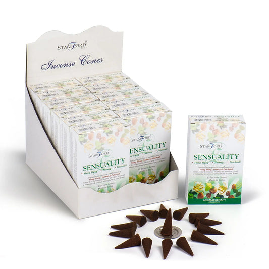 Sensuality cones by Ninja Aromatherapy incense cones for aromatherapy.