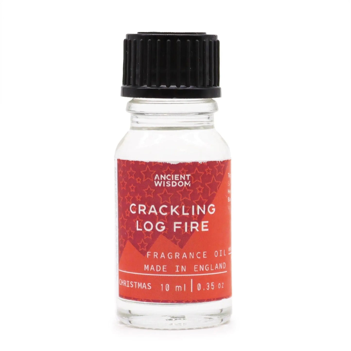 Crackling Log Fire Fragrance Oil 10ml - Ninja Aromatherapy