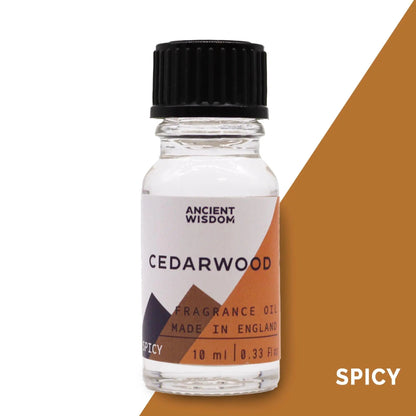 10ml Cedarwood Fragrance Oil Bottle – Long Lasting Scent for Candles, Soaps & Diffusers
