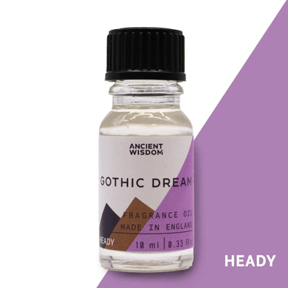 10ml Gothic Dream Fragrance Oil Bottle – Long Lasting Scent for Candles, Soaps & Diffusers