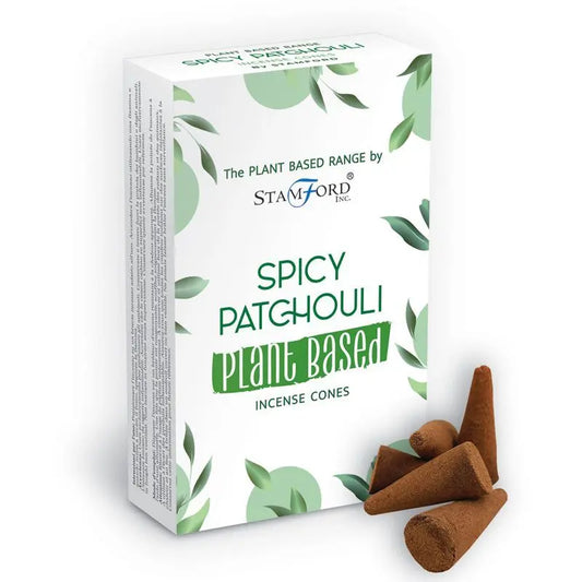 Plant Based Incense Cones - Spicy Patchouli by Ninja Aromatherapy incense cones for aromatherapy.