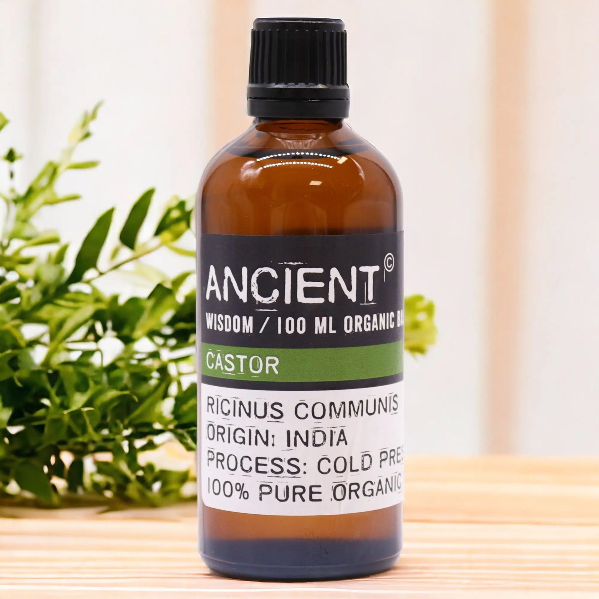 Castor Oil Organic 100ml Ninja Aromatherapy
