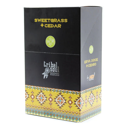 Tribal Soul Incense Sticks- Sweet Grass + Cedar - Ninja Aromatherapy