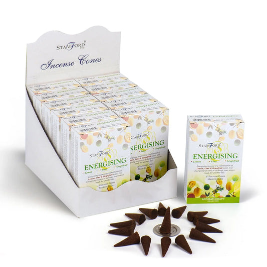 Energising cones by Ninja Aromatherapy incense cones for aromatherapy.
