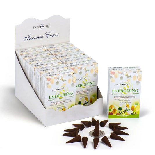 Energising cones by Ninja Aromatherapy incense cones for aromatherapy.