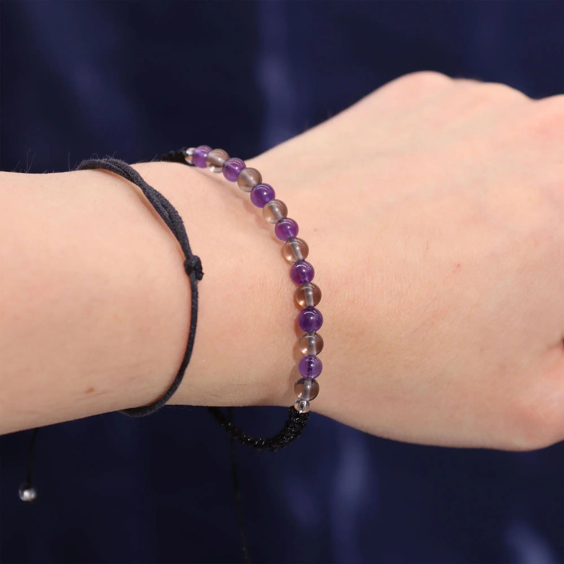 Zodiac Crystal Candle with Gemstone Bracelet - Capricorn Ninja Aromatherapy