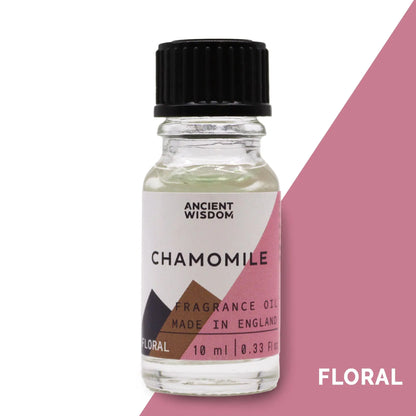 10ml Chamomile Fragrance Oil Bottle – Long Lasting Scent for Candles, Soaps & Diffusers