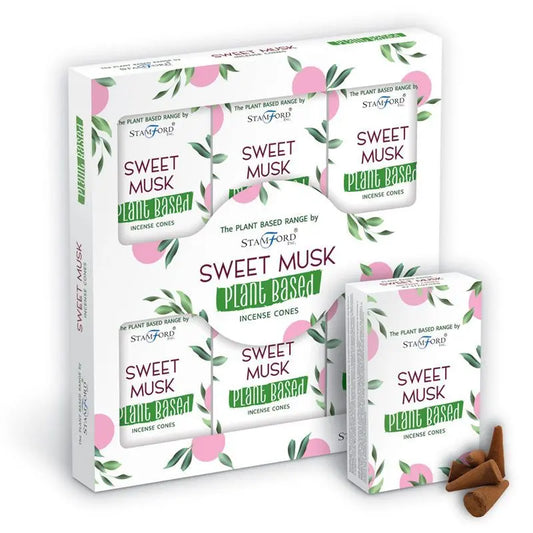 Plant Based Incense Cones - Sweet Musk Ninja Aromatherapy
