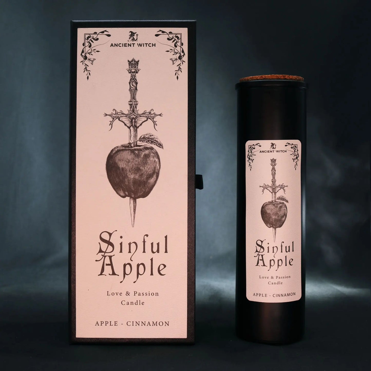 Ancient Witch Ritual Candles - Sinful Apple Ninja Aromatherapy