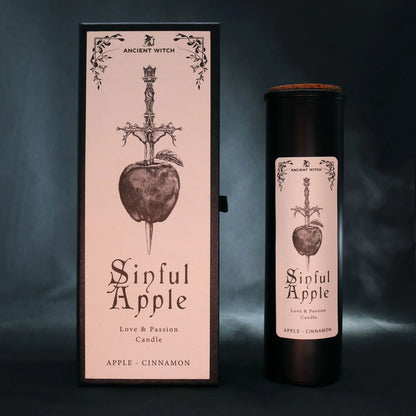 Ancient Witch Ritual Candles - Sinful Apple Ninja Aromatherapy