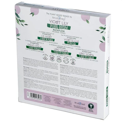Plant Based Backflow Incense Cones - Violet Lilly Ninja Aromatherapy