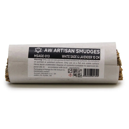 Smudge Stick - White Sage & Lavender 10 cm - Ninja Aromatherapy