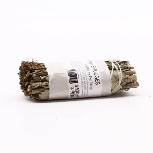 Smudge Stick - White Sage and Pirul Foliage - Ninja Aromatherapy