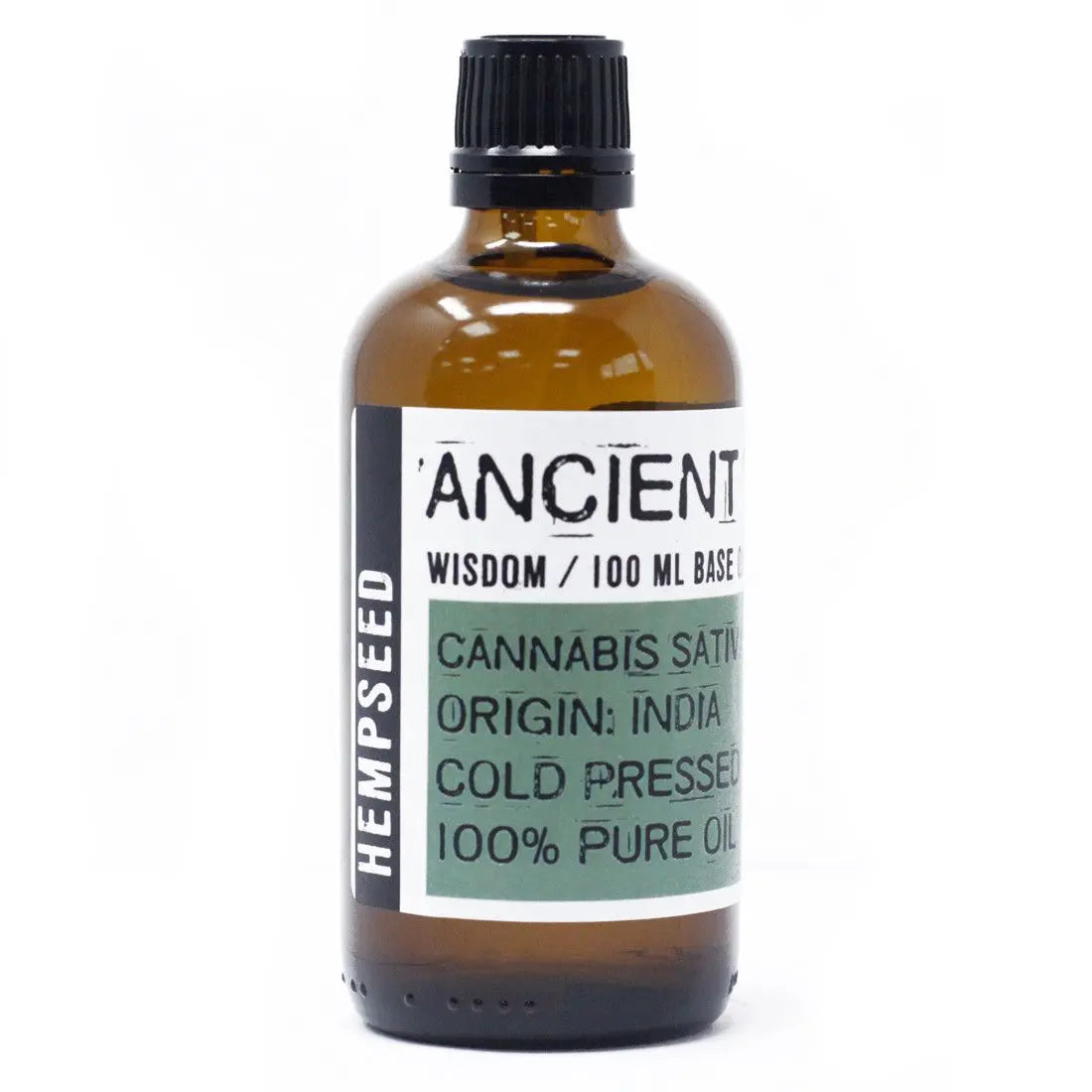 Hempseed Oil carrier oil 100ml - pure natural base oil for aromatherapy, massage and skincare