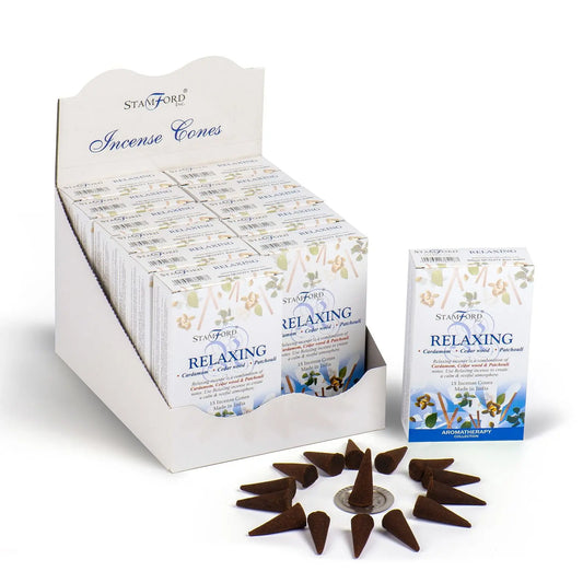 Relaxing cones by Ninja Aromatherapy incense cones for aromatherapy.