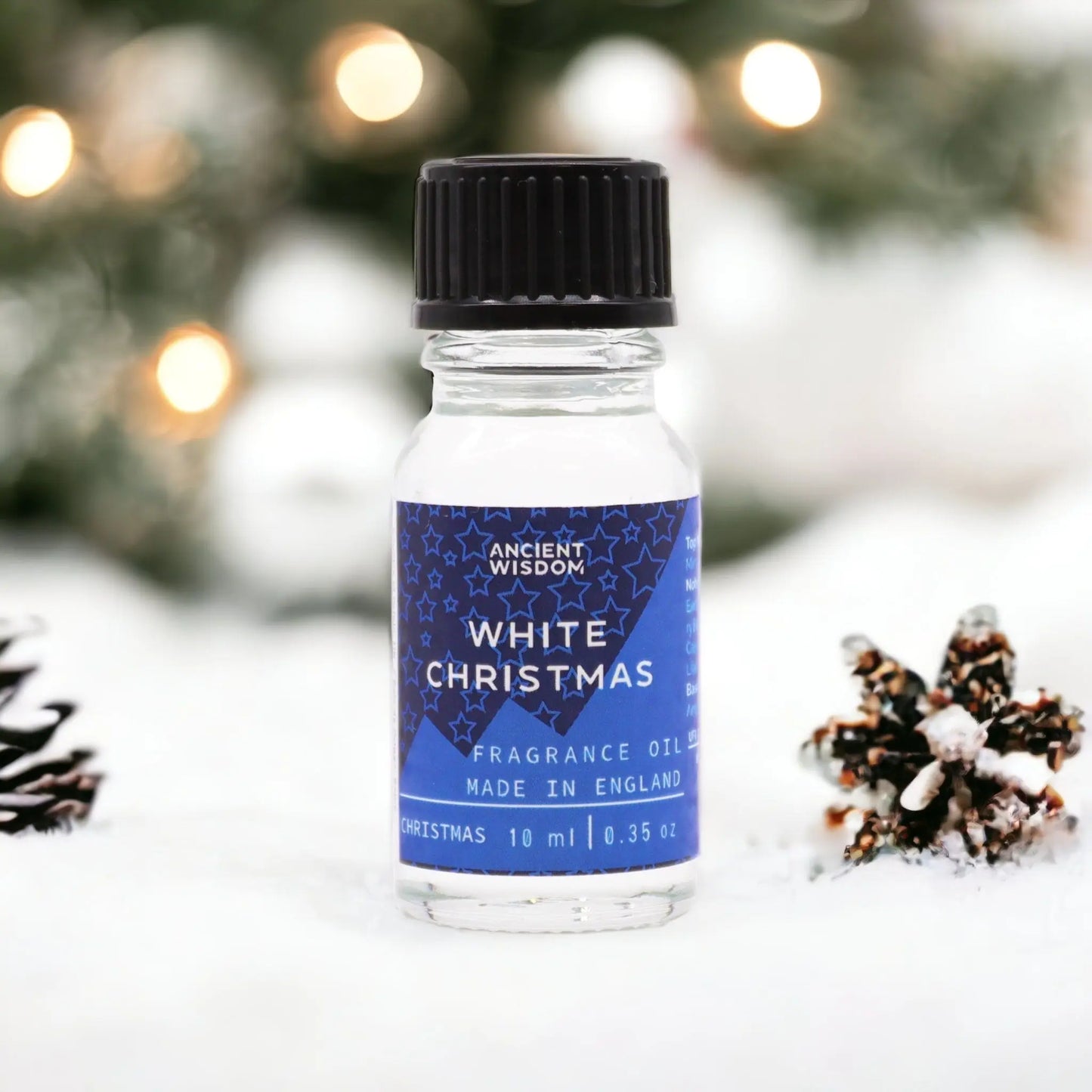 White Christmas Fragrance Oil 10ml - Ninja Aromatherapy