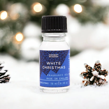 White Christmas Fragrance Oil 10ml - Ninja Aromatherapy