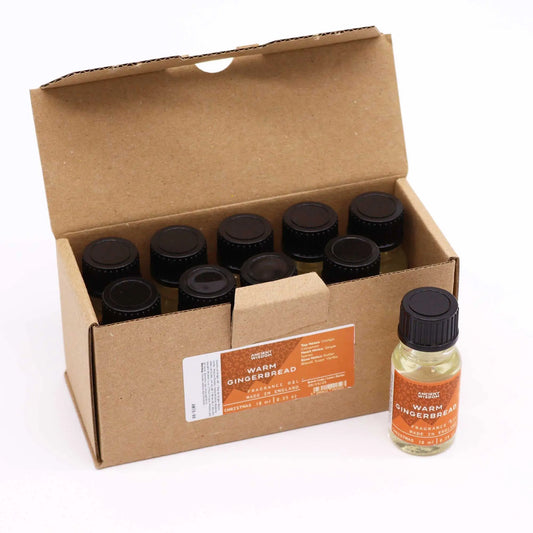 Warm Gingerbread Fragrance Oil 10ml - Ninja Aromatherapy