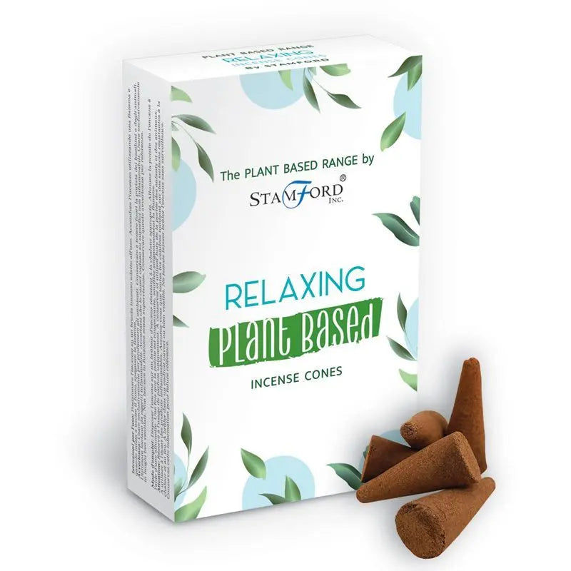 Plant Based Incense Cones - Relaxing by Ninja Aromatherapy incense cones for aromatherapy.