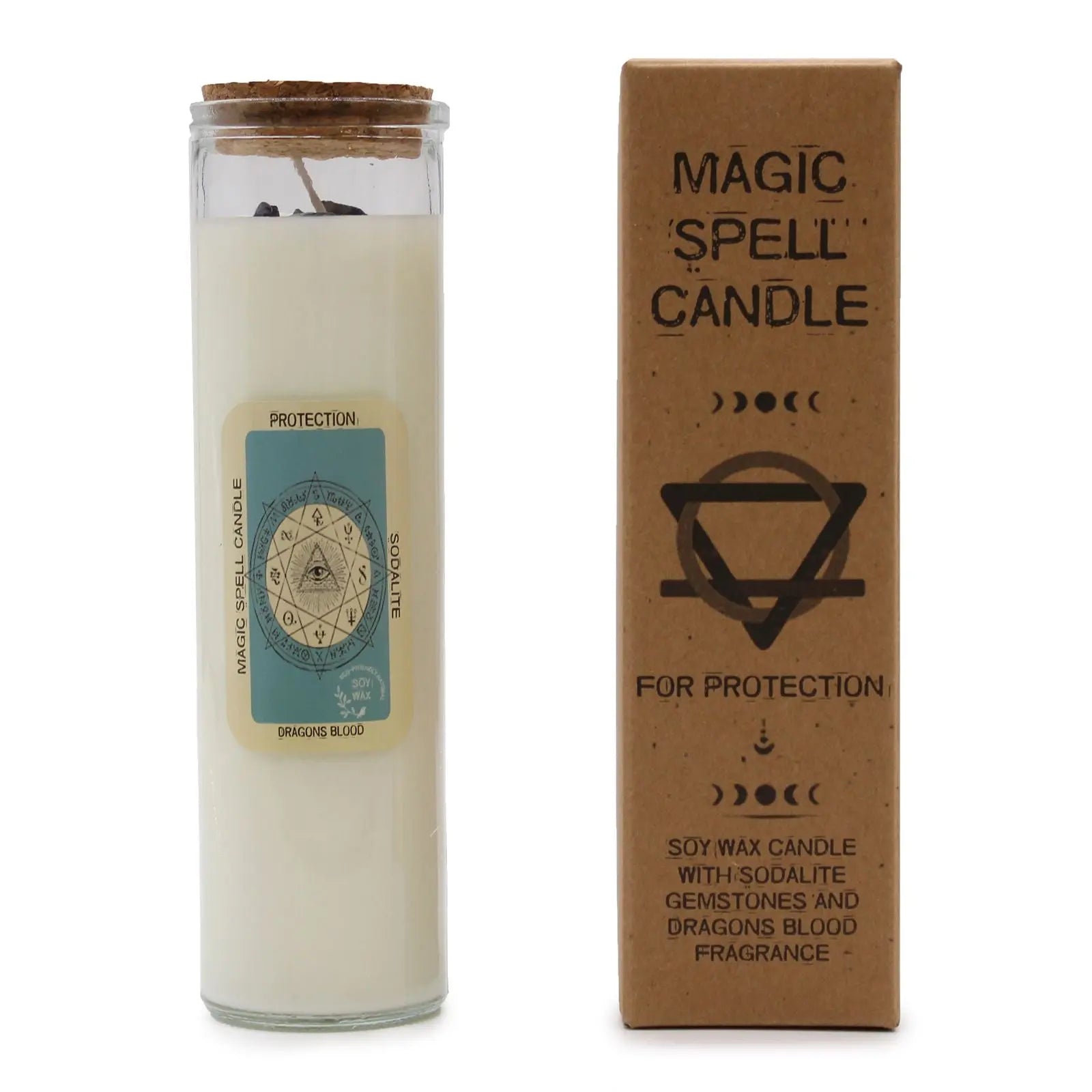 Magic Spell Candle - Protection Ninja Aromatherapy