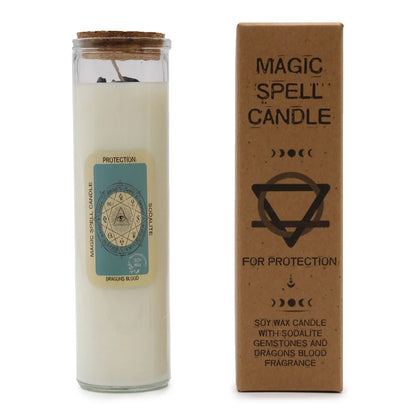 Magic Spell Candle - Protection Ninja Aromatherapy