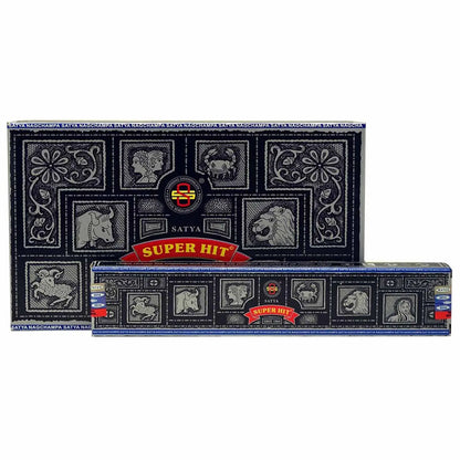 Nag Champa Nagchampa Super Hit - 15g pack incense sticks for meditation and aromatherapy