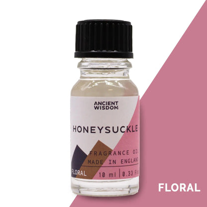 10ml Honeysuckle Fragrance Oil Bottle – Long Lasting Scent for Candles, Soaps & Diffusers