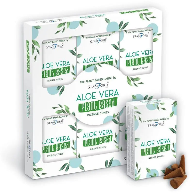 Plant Based Incense Cones - Aloe Vera Ninja Aromatherapy