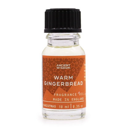 Warm Gingerbread Fragrance Oil 10ml - Ninja Aromatherapy