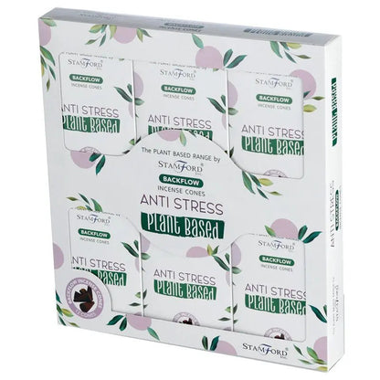 Plant Based Backflow Incense Cones - Anti Stress Ninja Aromatherapy