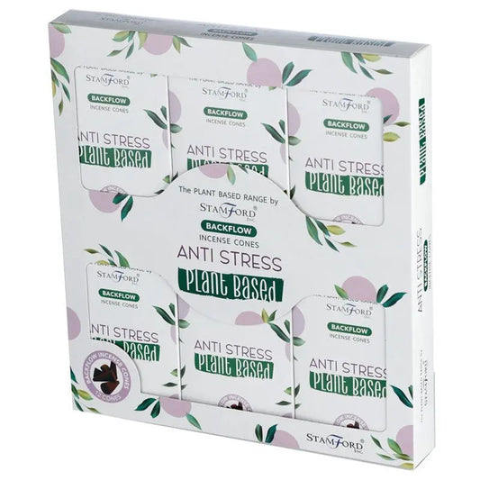 Plant Based Backflow Incense Cones - Anti Stress Ninja Aromatherapy